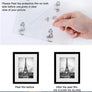 upsimples 11x14 Picture Frame Set of 5,Display Pictures 8x10 with Mat or 11x14 Without Mat,Wall Gallery Photo Frames,Black