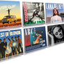 upsimples 8 Pack Vinyl Record Wall Mount Shelves, 12" Vinyl Holder for Album Record Storage & Display, Clear Acrylic Floating Shelves for Wall Decor, Kids Bookshelf, Magazine Rack, Picture Ledge