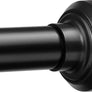 ENJOYBASICS Matte Black Shower Curtain Rod 30 to 88 Inches, 1 Inch Stainless Steel Adjustable Spring Tension Rods No Drill for Bathroom, Closet, Window, Room Divider, Never Rust, Non Slip