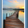 Sindcom 12x16 Picture Frame 3 Pack, Blue Wall Decor Poster Frames with Detachable Mat for 11x14 Prints, Horizontal and Vertical Hanging Hooks for Wall Mounting, Blue Photo Frame for Gallery Home Room Bathroom Décor