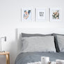 upsimples 11x14 Picture Frame, Display Pictures 8x10 with Mat or 11x14 Without Mat, Wall Hanging Photo Frame, White, 1 Pack