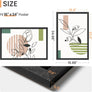 upsimples 16x24 Picture Frame, Wall Gallery Poster Frames with Engineered Wood, Black 1 Pack