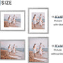 ENJOYBASICS 11x14 Picture Frame, Display Poster 8x10 with Mat or 11 x 14 Without Mat, Wall Gallery Photo Frames, Gray, 2 Pack