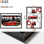 upsimples 13x19 Picture Frame, Wall Gallery Poster Frames with Engineered Wood, Black 1 Pack