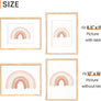 upsimples 12x16 Picture Frame Set of 5, Display Pictures 8.5x11 with Mat or 12x16 Without Mat, Wall Gallery Poster Frames, Natural
