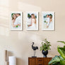 upsimples 11x17 Picture Frame Set of 5,Display Pictures 9x15 with Mat or 11x17 Without Mat,Wall Gallery Photo Frames,White