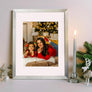upsimples 11x14 Picture Frame, Display Pictures 8x10 with Mat or 11x14 Without Mat, Wall Hanging Photo Frame, Silver, 1 Pack