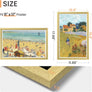 upsimples 11x17 Picture Frame, Wall Gallery Photo Frames with Engineered Wood, Gold 1 Pack