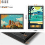 upsimples 11x17 Picture Frame, Wall Gallery Photo Frames with Engineered Wood, Black 1 Pack