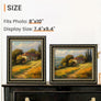 upsimples 8x10 Picture Frame with Real Glass, 2 Pack Ornate Vintage Picture Frames for Wall or Tabletop Display, Gold and Black 8 x 10 Photo Frame for Wall Décor