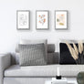 upsimples 8x12 Picture Frame Set of 5, Display Pictures 6x8 with Mat or 8x12 Without Mat,Wall Gallery Photo Frames,Gray