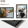 upsimples 8.5 By 11 Picture Frame, Wall Gallery Photo Frames with Engineered Wood, Black 1 Pack