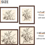 upsimples 10x12 Picture Frame, Display Pictures 7x9 with Mat or 10x12 Without Mat, Wall Hanging Photo Frame, Brown, 1 Pack