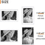 Sindcom 11x17 Picture Frame 3 Pack, Poster Frames with Detachable Mat for 9x15 Prints, Horizontal and Vertical Hanging Hooks for Wall Mounting, White Photo Frame for Gallery Home Décor