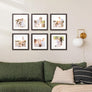 upsimples 11x11 Picture Frame, Display Pictures 8x8 with Mat or 11x11 Without Mat, Wall Hanging Photo Frame, Black, 1 Pack