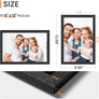 upsimples 8x12 Picture Frame, Wall Gallery Photo Frames with Engineered Wood, Black 1 Pack