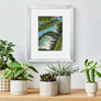 upsimples 8x10 Picture Frame, Display Pictures 5x7 with Mat or 8x10 Without Mat, Wall Hanging Photo Frame, Silver, 1 Pack