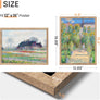 upsimples 12x16 Picture Frame, Wall Gallery Photo Frames with Engineered Wood, Rustic Brown 1 Pack