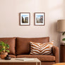 ENJOYBASICS 11x14 Picture Frame, Display Poster 8x10 with Mat or 11 x 14 Without Mat, Wall Gallery Photo Frames, Brown, 2 Pack