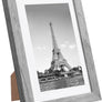 upsimples 5x7 Picture Frame Set of 10, Display Pictures 4x6 with Mat or 5x7 Without Mat, Multi Photo Frames Collage for Wall or Tabletop Display, Gray