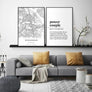 upsimples 27x40 Frame Black 3 Pack, Poster Frames 27 x 40 for Horizontal or Vertical Wall Mounting, Scratch-Proof Wall Gallery Photo Frame