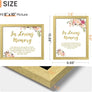 upsimples 8x10 Picture Frame, Wall Gallery Photo Frames with Engineered Wood, Gold 1 Pack