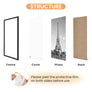 Upsimples 18x24 Picture Frame, Black Poster Frame for Wall,Set of 6