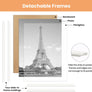 upsimples 12x18 Picture Frame White 3 Pack, Scratch-Proof Poster Frames 12 x 18 for Photo Gallery - Slide-In Strips, Horizontal or Vertical Wall Mounting