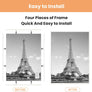 upsimples 16x20 Frame White 3 Pack, Poster Frames 16 x 20 for Horizontal or Vertical Wall Mounting, Scratch-Proof Wall Gallery Photo Frame