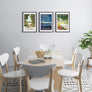 upsimples 16x24 Picture Frame, Display Pictures 14x20 with Mat or 16x24 Without Mat, Wall Hanging Photo Frame, Black, 1 Pack
