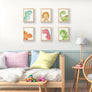 upsimples 8x10 Picture Frame Set of 10,Display Pictures 5x7 with Mat or 8x10 Without Mat, Multi Photo Frames Collage for Wall or Tabletop Display, Natural