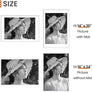 Sindcom 16x24 Poster Frame 3 Pack, Picture Frames with Detachable Mat for 14x20 Prints, Horizontal and Vertical Hanging Hooks for Wall Mounting, White Photo Frame for Gallery Home Décor