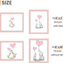 upsimples 8x10 Picture Frame, Display Pictures 5x7 with Mat or 8x10 Without Mat, Wall Hanging Photo Frame, Pink, 1 Pack