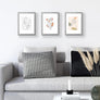 upsimples 9x12 Picture Frame, Display Pictures 6x8 with Mat or 9x12 Without Mat, Wall Hanging Photo Frame, Gray, 1 Pack
