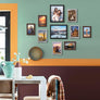 upsimples 10 Pack Picture Frames Collage Wall Decor, Gallery Wall Frame Set for Wall Mounting or Tabletop Display, Multi Sizes Including 8x10, 5x7, 4x6 Family Photo Frames, Black Gray Brown