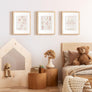 upsimples 12x16 Picture Frame Set of 5, Display Pictures 8.5x11 with Mat or 12x16 Without Mat, Wall Gallery Poster Frames, Natural