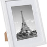 upsimples 8x10 Picture Frame Set of 10,Display Pictures 5x7 with Mat or 8x10 Without Mat,Multi Photo Frames Collage for Wall or Tabletop Display,White