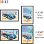 upsimples 11x17 Picture Frame Set of 10, 9x15 with Mat or 11x17 Without Mat, Multi Photo Frames Collage for Wall or Tabletop Display, Black