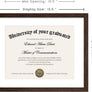 upsimples 11x14 Diploma Frame with Mat for 8.5x11 Certificate Document Frame with High Definition Glass,5 Pack Picture Frames for Wall and Tabletop, Brown