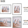 upsimples 11x14 Picture Frame Set of 5, Display Pictures 8x10 with Mat or 11x14 Without Mat, Wall Gallery Photo Frames, Gray