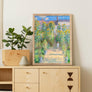 upsimples 12x16 Picture Frame, Wall Gallery Photo Frames with Engineered Wood, Rustic Brown 1 Pack