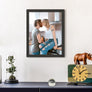 upsimples 8.5 By 11 Picture Frame, Wall Gallery Photo Frames with Engineered Wood, Black 1 Pack