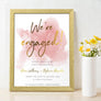 upsimples 8.5 By 11 Picture Frame, Wall Gallery Photo Frames with Engineered Wood, Gold 1 Pack