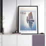 upsimples 20x30 Poster Frame, Wall Gallery Picture Frames with Engineered Wood, Black 1 Pack