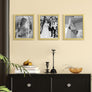 upsimples 8x10 Picture Frame, Wall Gallery Photo Frames with Engineered Wood, Gold 1 Pack