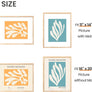 upsimples 16x20 Picture Frame Set of 5, Display Pictures 11x14 with Mat or 16x20 Without Mat, Wall Gallery Poster Frames, Natural