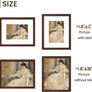 upsimples 8x10 Picture Frame Set of 5, Display Pictures 5x7 with Mat or 8x10 Without Mat, Wall Gallery Photo Frames, Brown