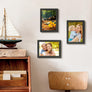 upsimples 5x7 Picture Frame, Wall Gallery Photo Frames with Engineered Wood, Black 1 Pack