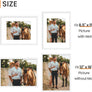 upsimples 12x16 Picture Frame Set of 5, Display Pictures 8.5x11 with Mat or 12 x 16 Without, Wall Gallery Poster Frames, White