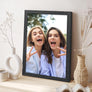 upsimples 8x12 Picture Frame, Wall Gallery Photo Frames with Engineered Wood, Black 1 Pack